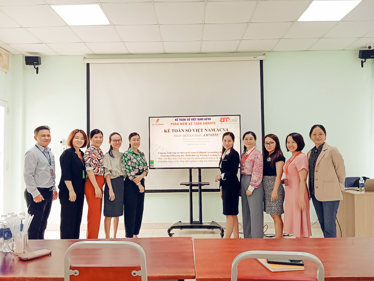 AMnote, Ly Tu Trong 전문대학 교수진 대상 회계 프로그램 연수 실시